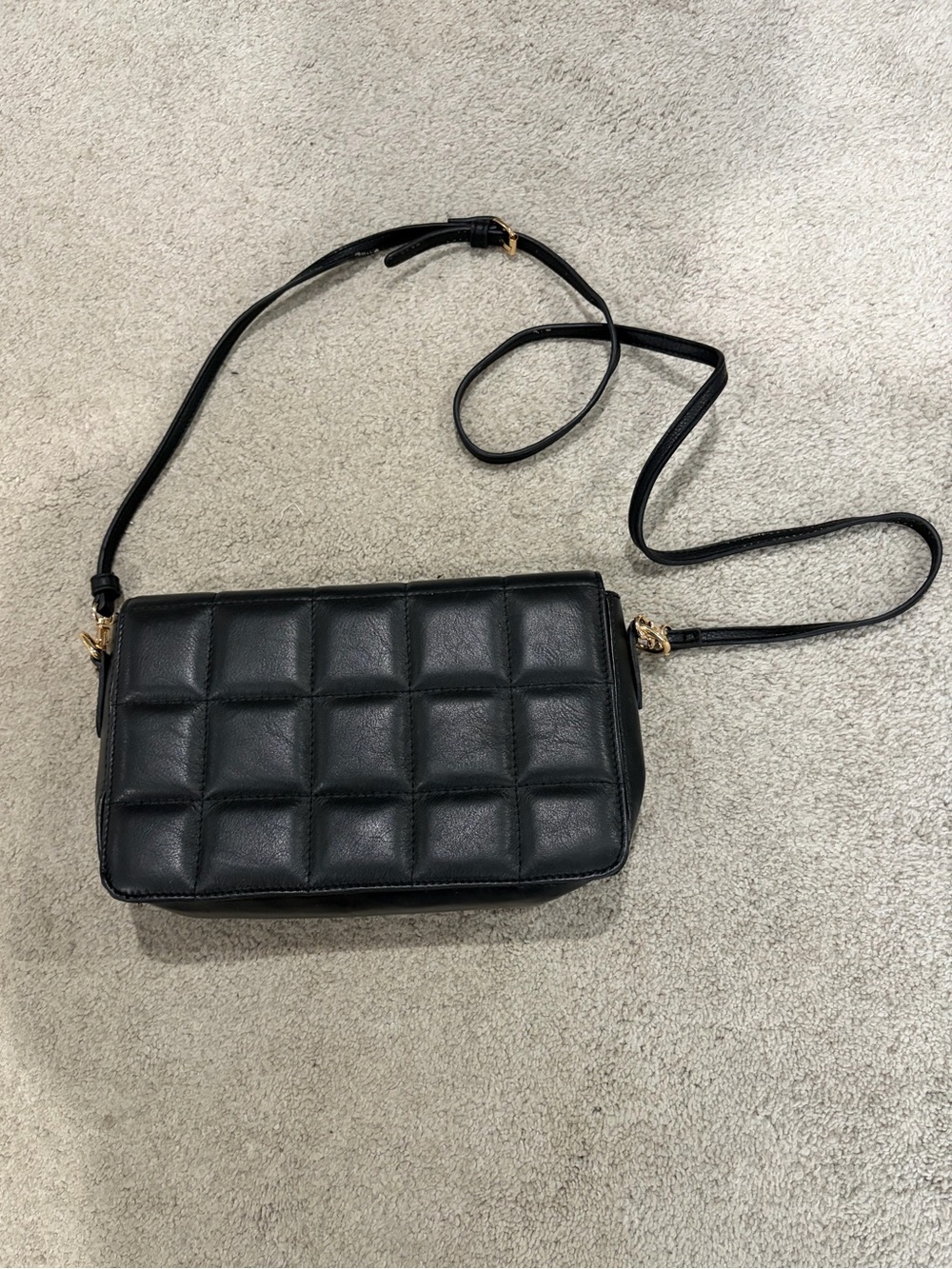 Unica Firenze Genuine Leather Black Crossbody, Shoulder & Clutch, Made in Italy
